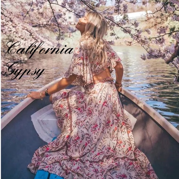 LAST ONE🎉High Low Floral Dress - Picture 8 of 16